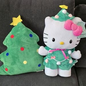 Hello Kitty Christmas Plush Set